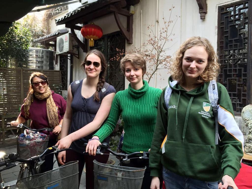 Hangzhou Touran Backpack Hostel Exteriör bild